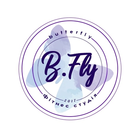 Логотип фитнес-клуба B.Fly